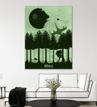 Return of the Jedi by Mateus Quandt on GIANT ART - green digital drawing