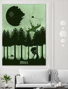 Return of the Jedi by Mateus Quandt on GIANT ART - green digital drawing