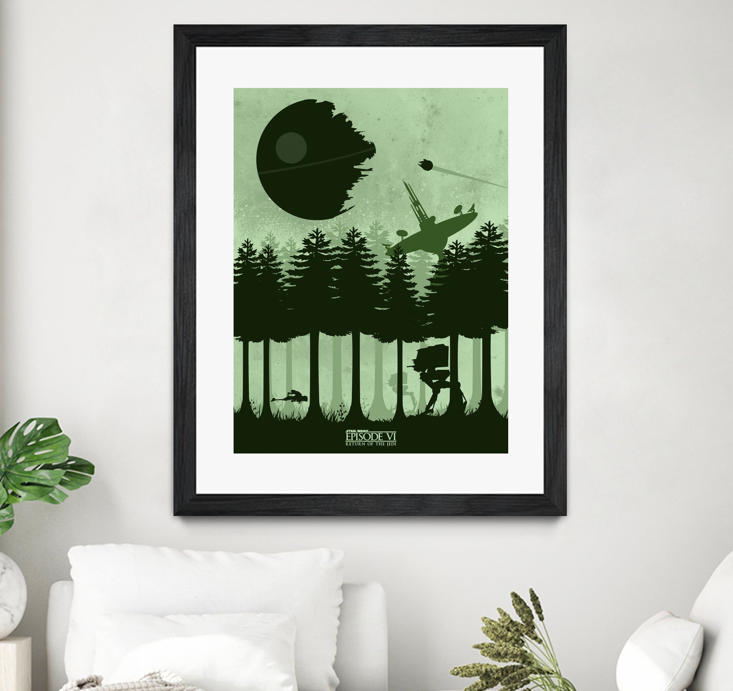 Return of the Jedi by Mateus Quandt on GIANT ART - green digital drawing