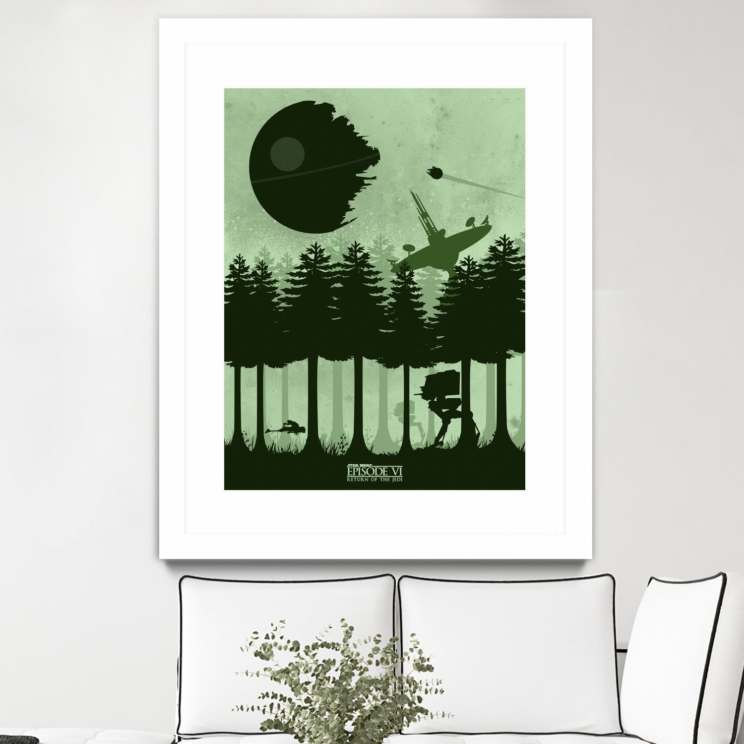 Return of the Jedi by Mateus Quandt on GIANT ART - green digital drawing