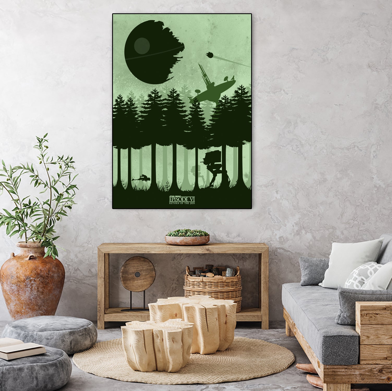 Return of the Jedi by Mateus Quandt on GIANT ART - green digital drawing