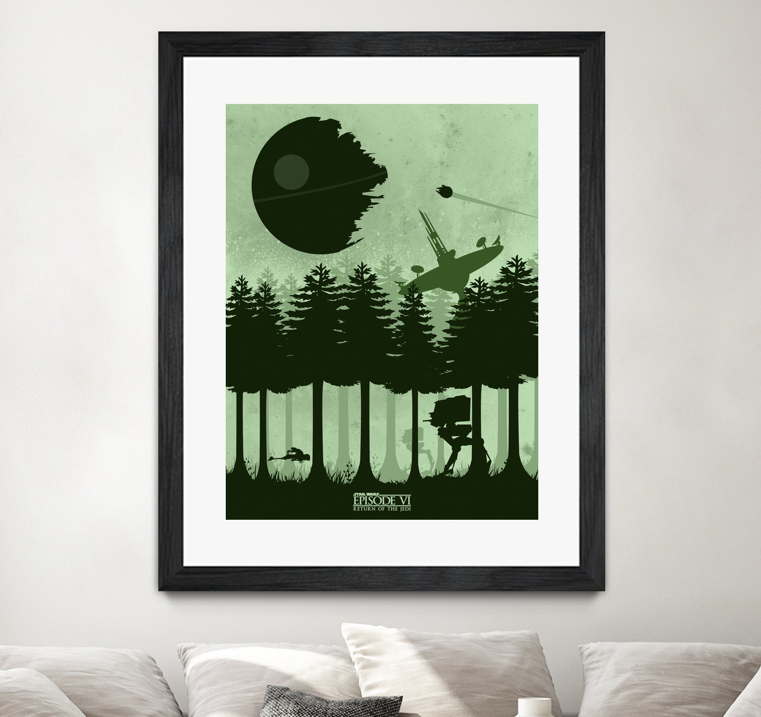 Return of the Jedi by Mateus Quandt on GIANT ART - green digital drawing