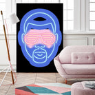 Kanye West by Octavian Mihai Mielu on GIANT ART - blue character design