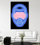 Kanye West by Octavian Mihai Mielu on GIANT ART - blue character design