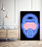 Kanye West by Octavian Mihai Mielu on GIANT ART - blue character design