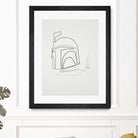 One Line Boba Fett by Christophe Louis on GIANT ART - digital drawing