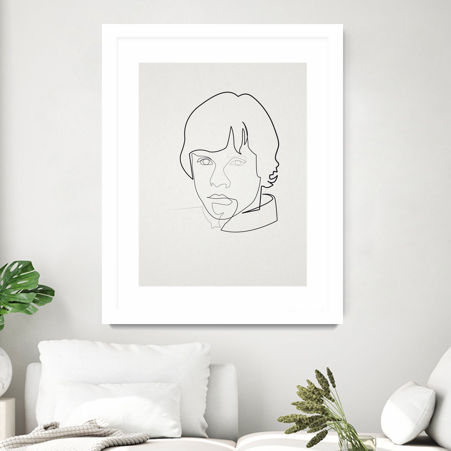 One Line Luke by Christophe Louis on GIANT ART - digital drawing