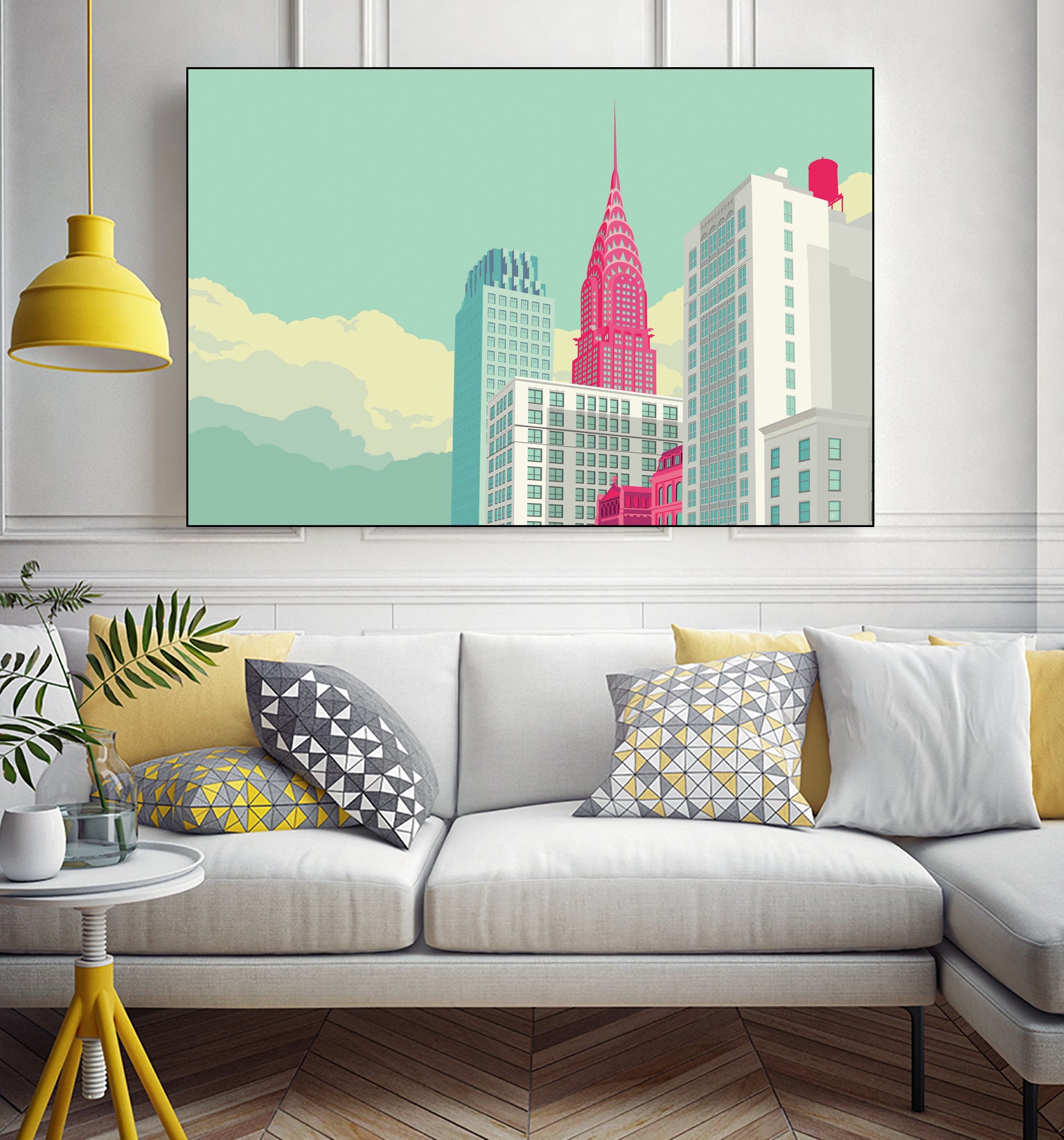 Park Avenue by Remko Heemskerk on GIANT ART - vector illustration