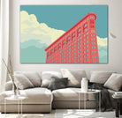 Flatiron Building by Remko Heemskerk on GIANT ART - vector illustration