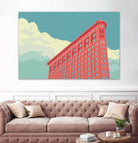 Flatiron Building by Remko Heemskerk on GIANT ART - vector illustration