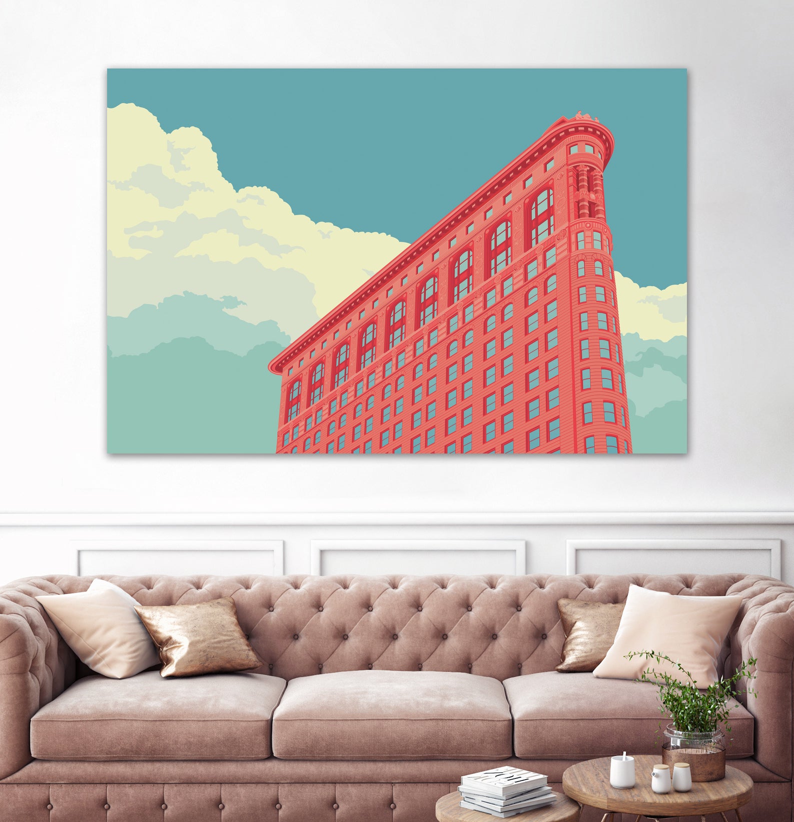 Flatiron Building by Remko Heemskerk on GIANT ART - vector illustration