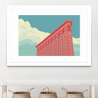 Flatiron Building by Remko Heemskerk on GIANT ART - vector illustration