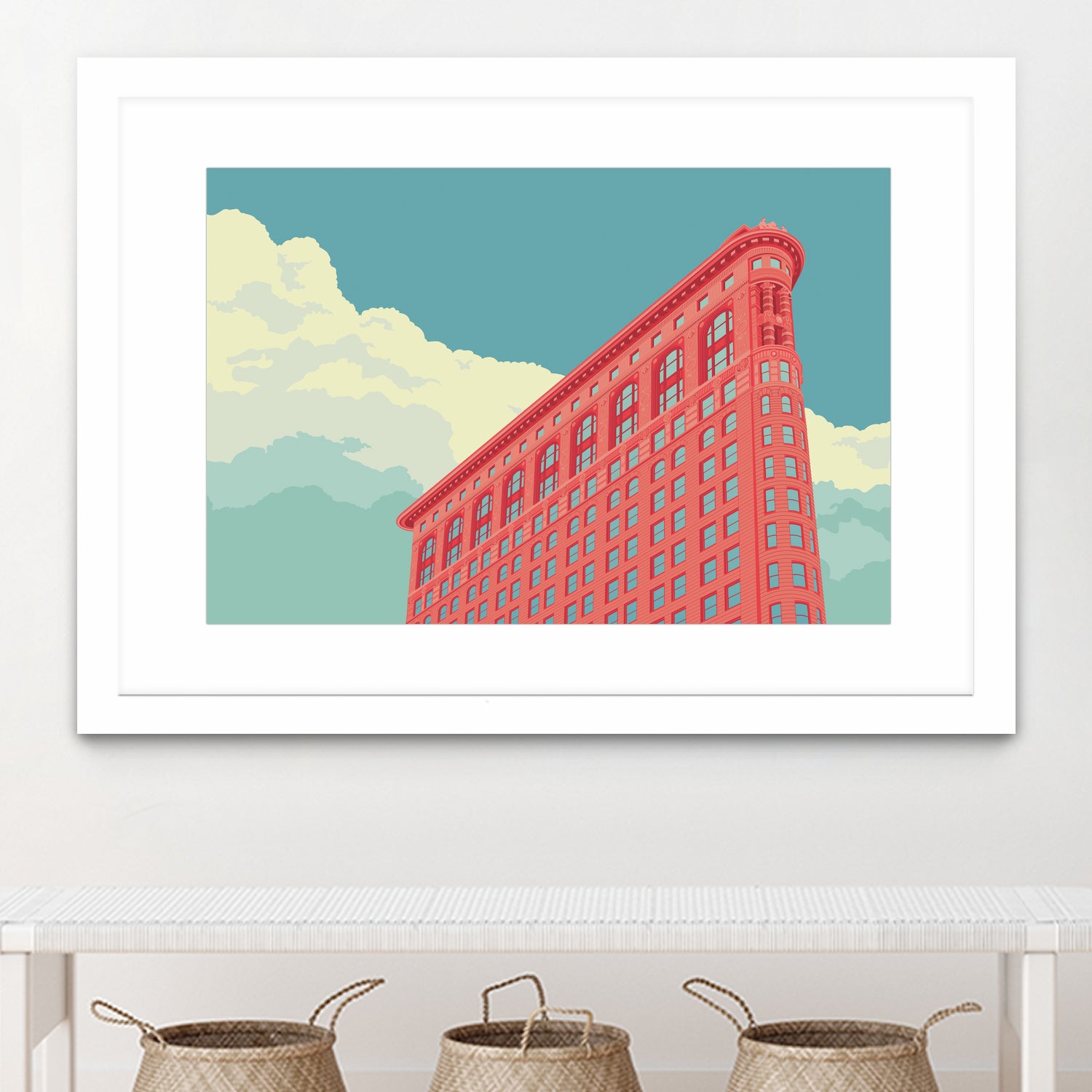 Flatiron Building by Remko Heemskerk on GIANT ART - vector illustration