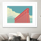 Flatiron Building by Remko Heemskerk on GIANT ART - vector illustration