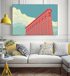 Flatiron Building by Remko Heemskerk on GIANT ART - vector illustration