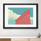 Flatiron Building by Remko Heemskerk on GIANT ART - vector illustration