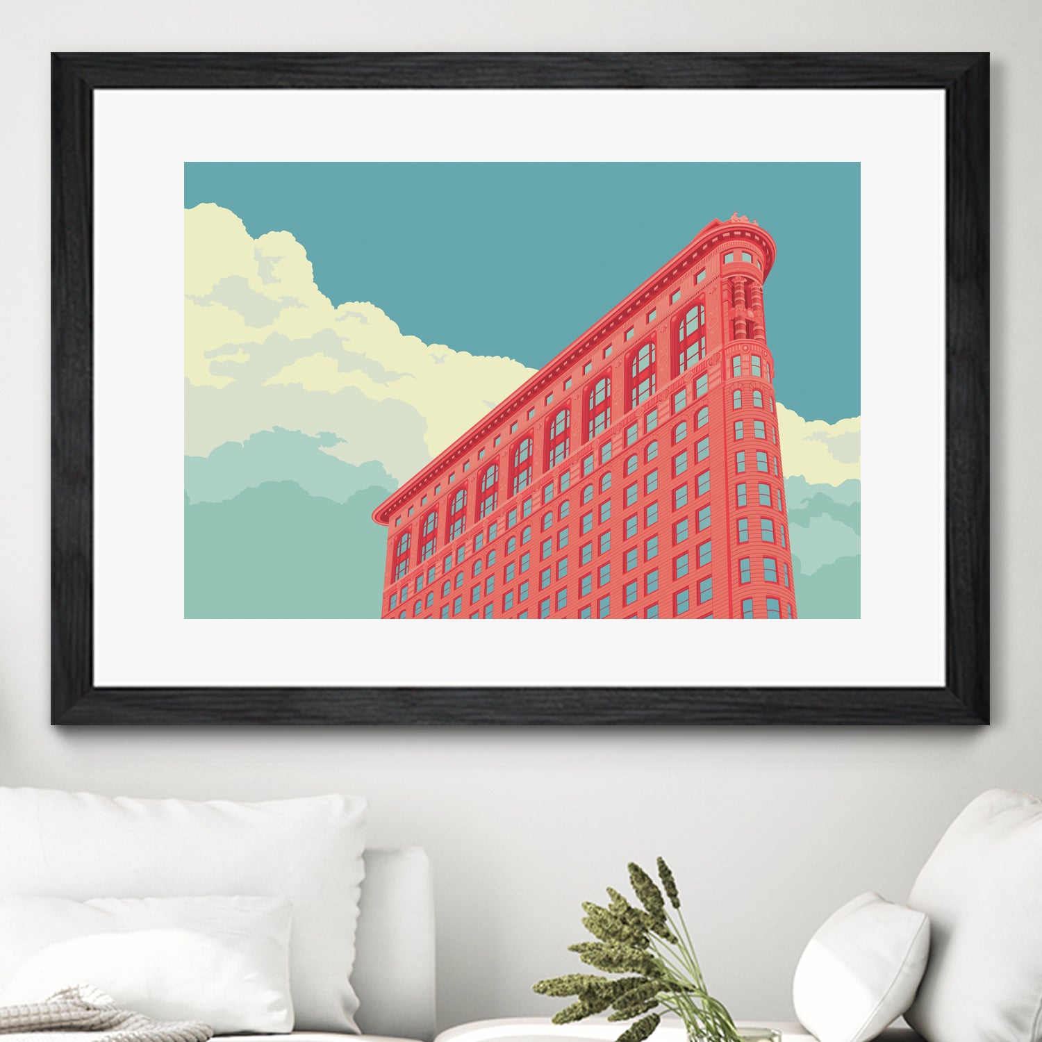 Flatiron Building by Remko Heemskerk on GIANT ART - vector illustration