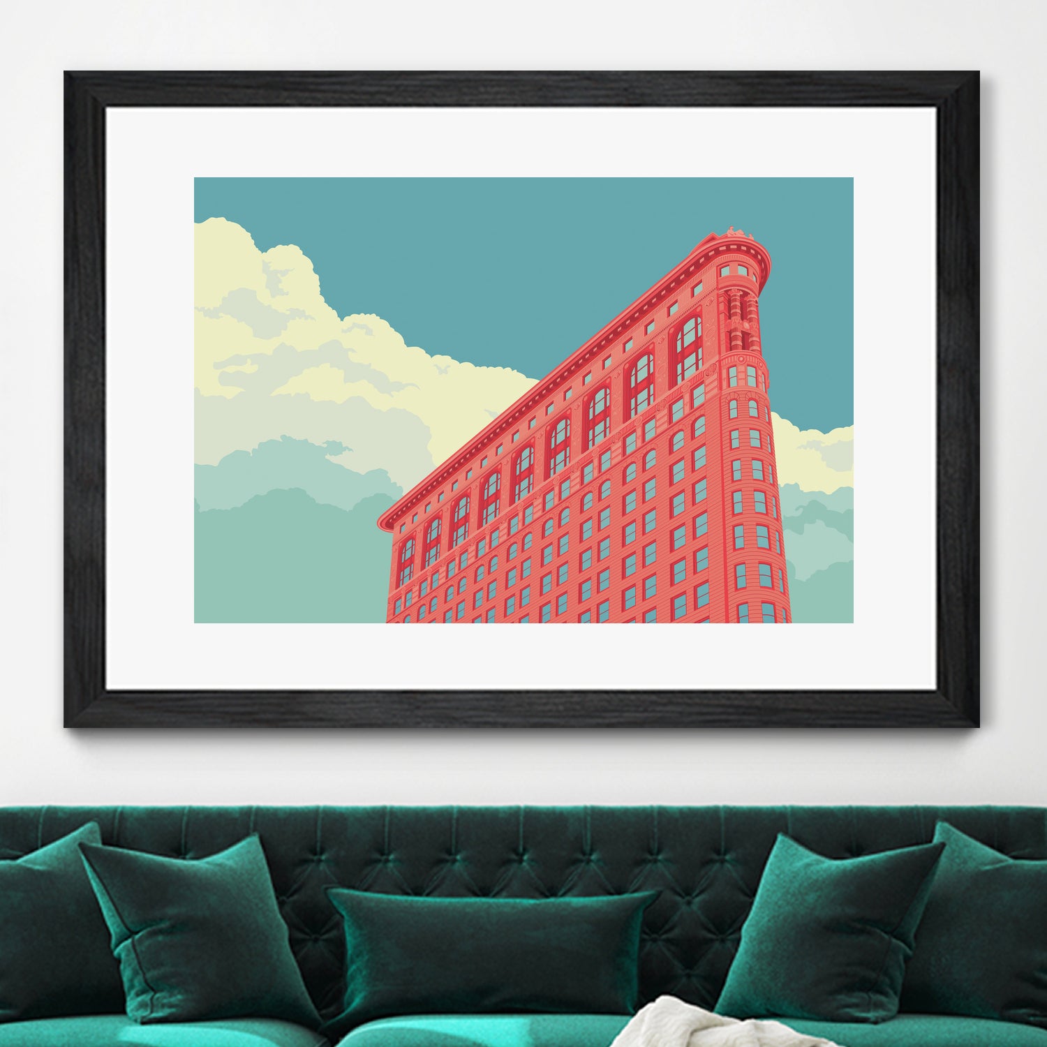 Flatiron Building by Remko Heemskerk on GIANT ART - vector illustration