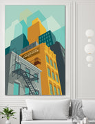 Tribeca by Remko Heemskerk on GIANT ART - vector illustration