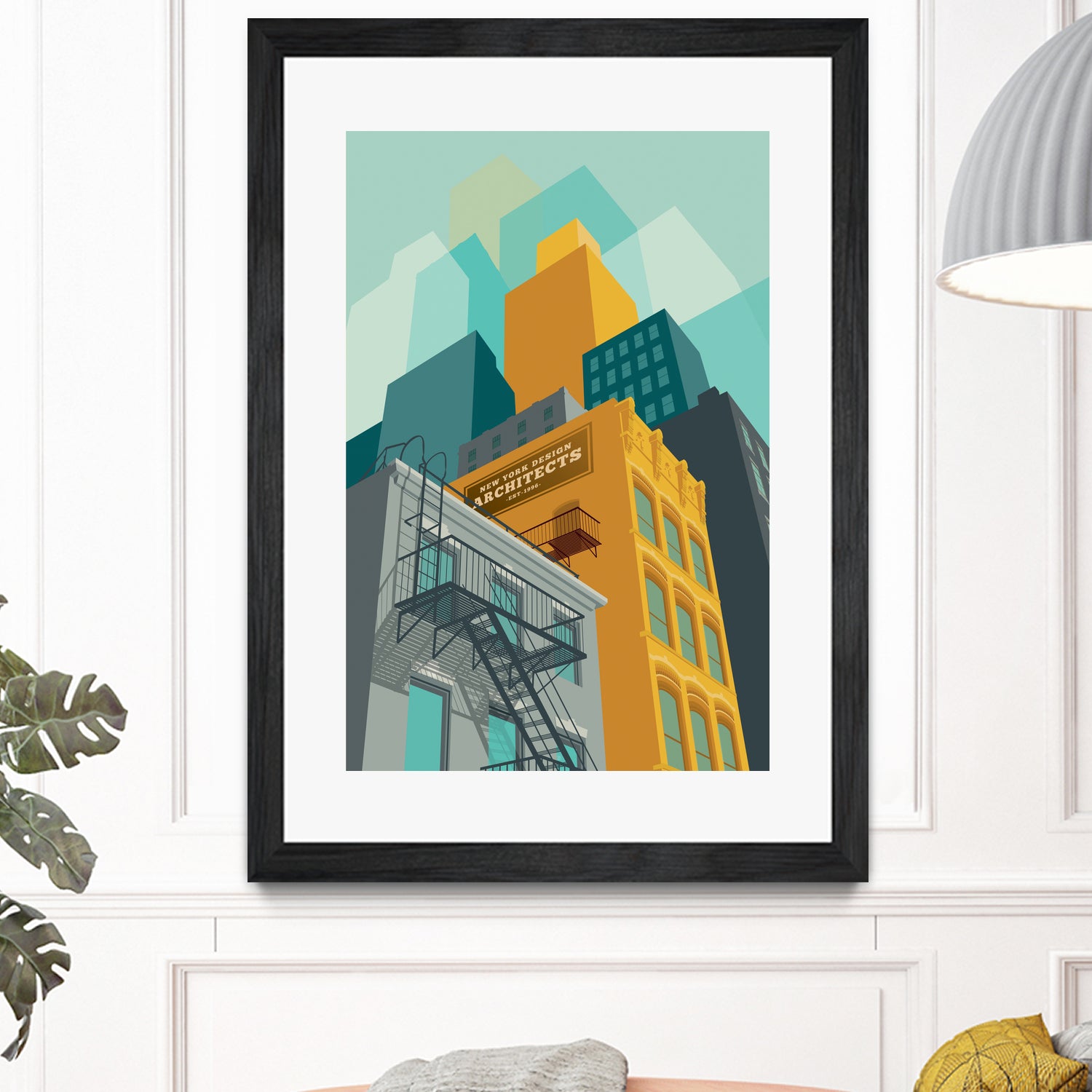 Tribeca by Remko Heemskerk on GIANT ART - vector illustration