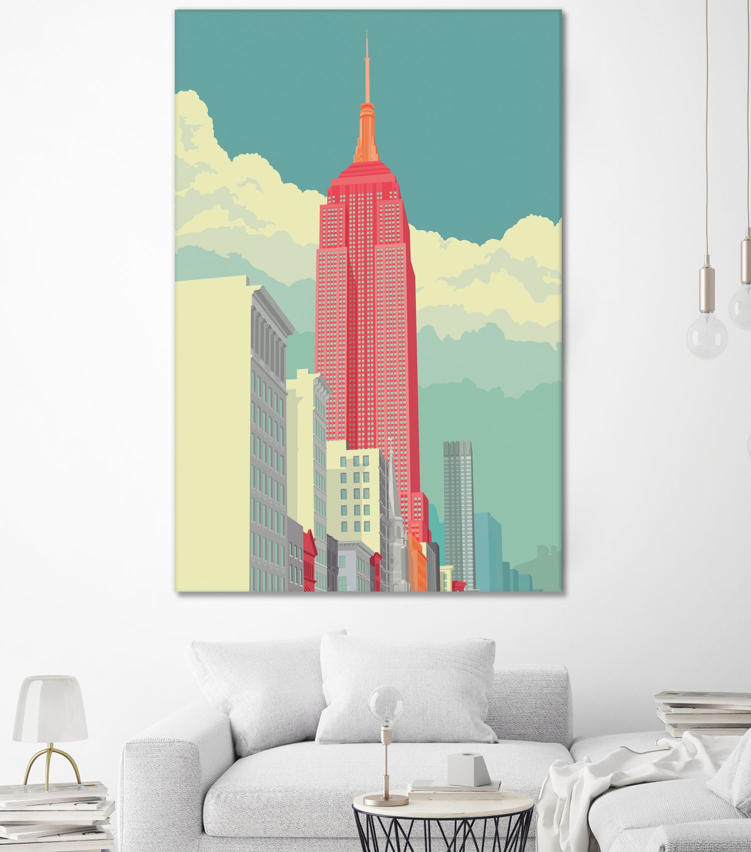 5th Avenue by Remko Heemskerk on GIANT ART - vector illustration