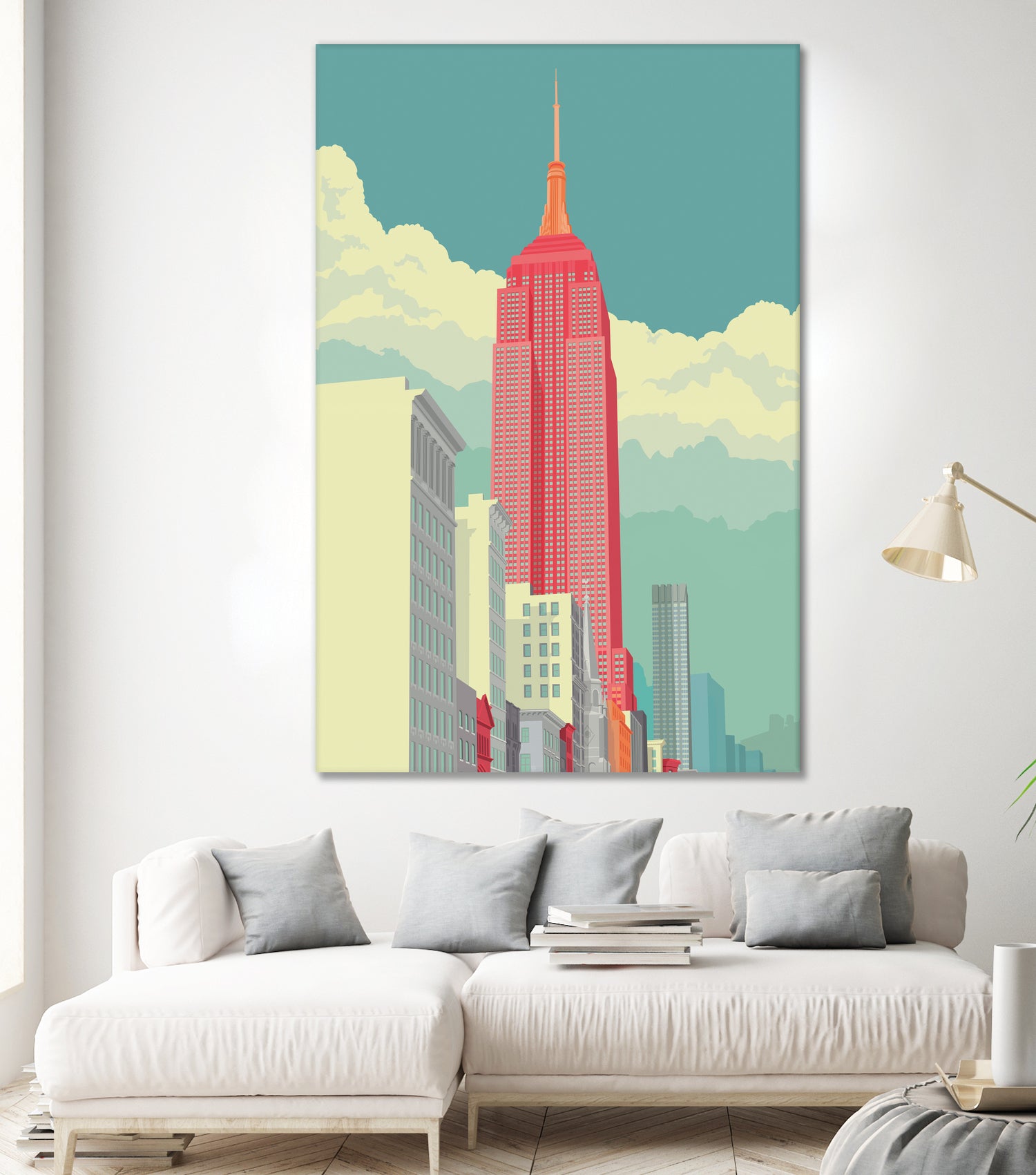 5th Avenue by Remko Heemskerk on GIANT ART - vector illustration