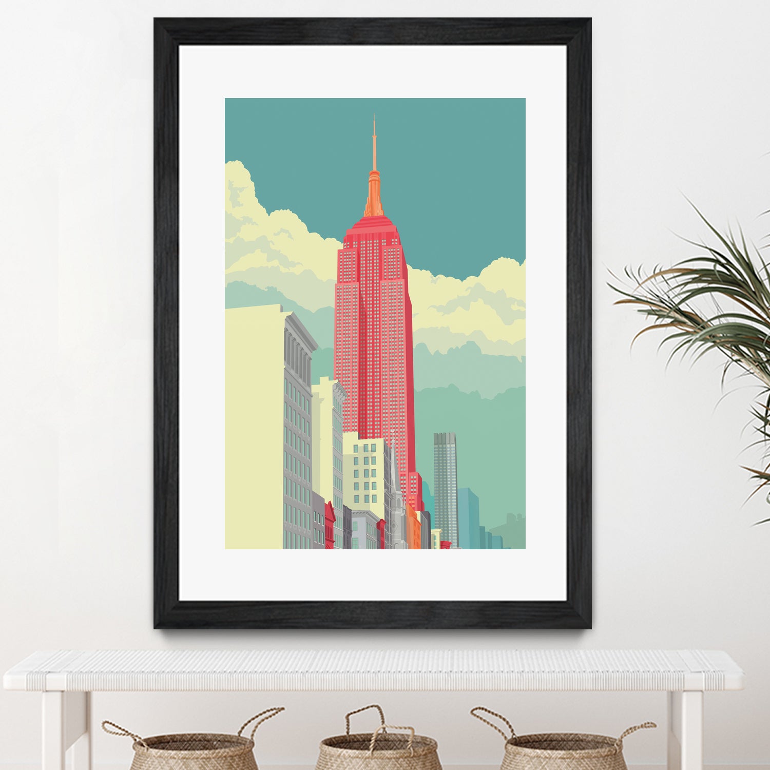 5th Avenue by Remko Heemskerk on GIANT ART - vector illustration