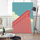 Flatiron Building 2 by Remko Heemskerk on GIANT ART - vector illustration