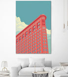 Flatiron Building 2 by Remko Heemskerk on GIANT ART - vector illustration