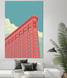 Flatiron Building 2 by Remko Heemskerk on GIANT ART - vector illustration