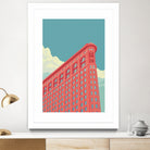 Flatiron Building 2 by Remko Heemskerk on GIANT ART - vector illustration