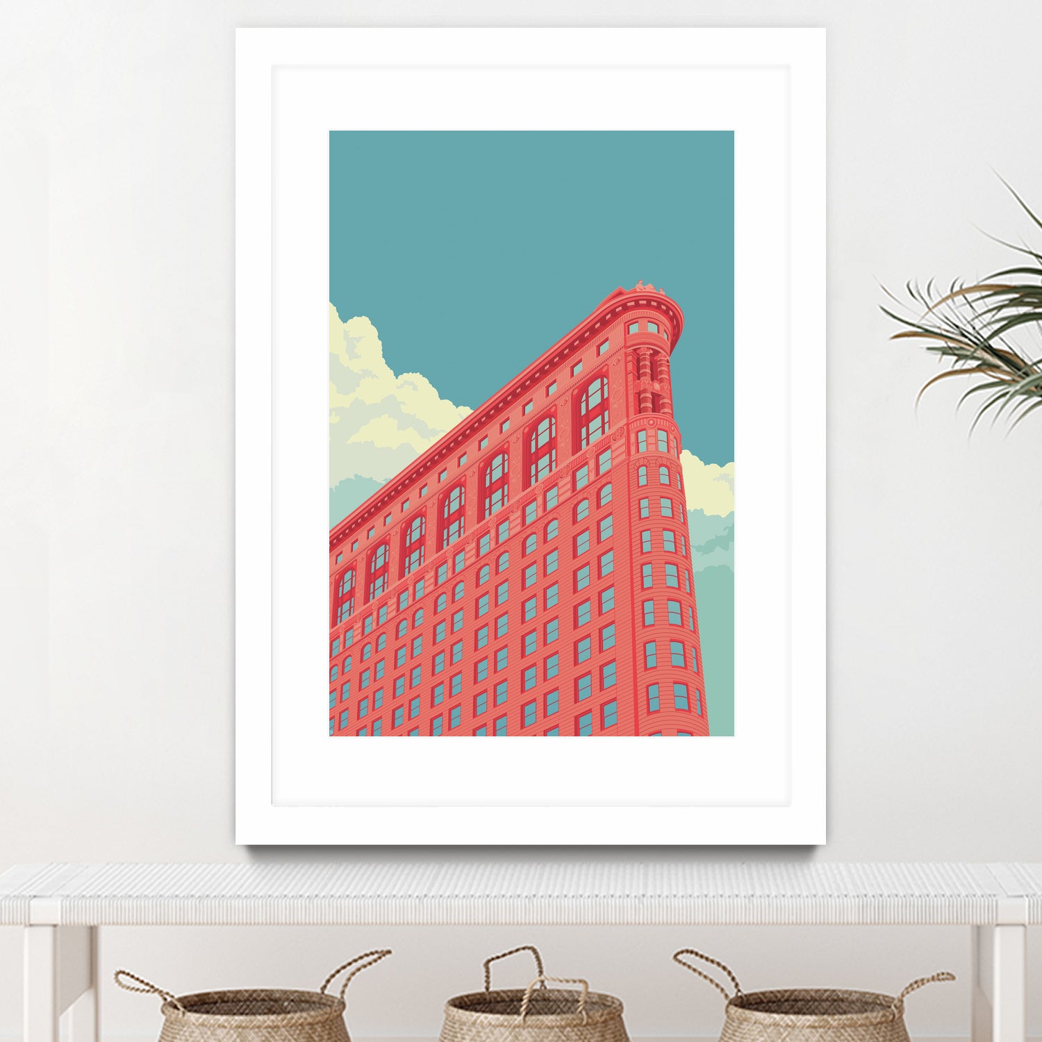 Flatiron Building 2 by Remko Heemskerk on GIANT ART - vector illustration