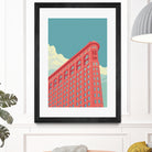 Flatiron Building 2 by Remko Heemskerk on GIANT ART - vector illustration