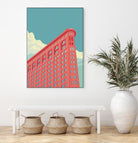 Flatiron Building 2 by Remko Heemskerk on GIANT ART - vector illustration