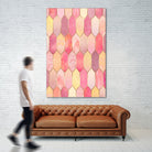 Stained Glass 1 by Elisabeth Fredriksson on GIANT ART - pink digital painting