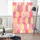 Stained Glass 1 by Elisabeth Fredriksson on GIANT ART - pink digital painting