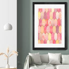 Stained Glass 1 by Elisabeth Fredriksson on GIANT ART - pink digital painting