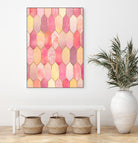 Stained Glass 1 by Elisabeth Fredriksson on GIANT ART - pink digital painting