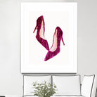 Dancing Shoes by Sara Eshak on GIANT ART - pink photo illustration