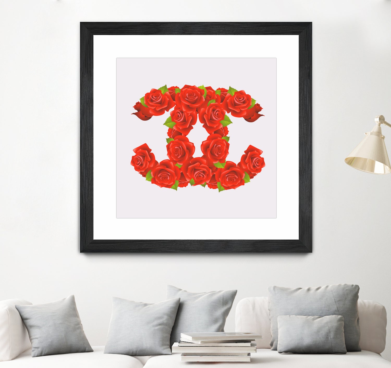 Red Roses by Sara Eshak on GIANT ART - red 3d art