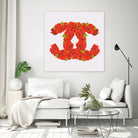 Red Roses by Sara Eshak on GIANT ART - red 3d art