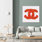 Red Roses by Sara Eshak on GIANT ART - red 3d art