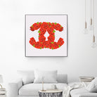 Red Roses by Sara Eshak on GIANT ART - red 3d art