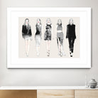 On Wednesdays We Wear Black by Sara Eshak on GIANT ART - black photo illustration