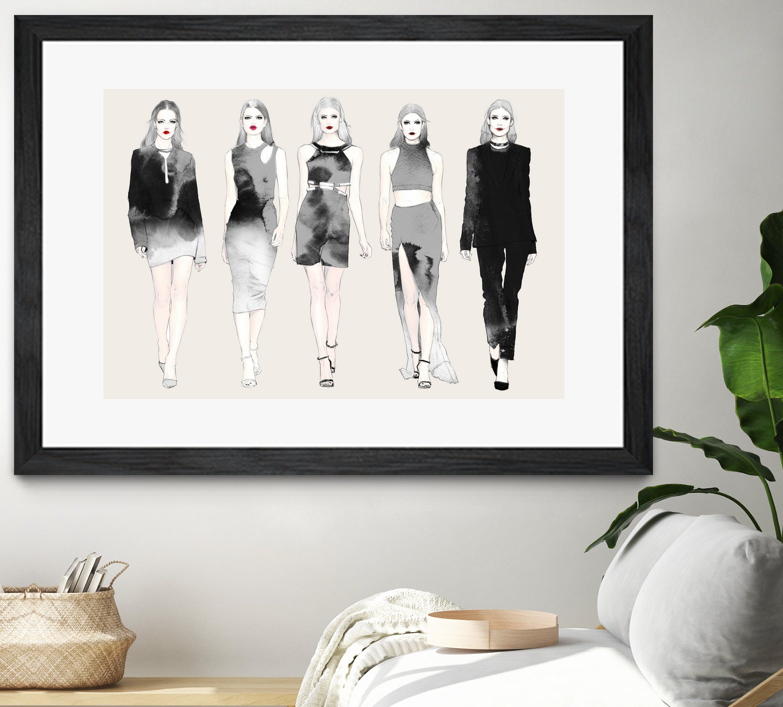 On Wednesdays We Wear Black by Sara Eshak on GIANT ART - black photo illustration