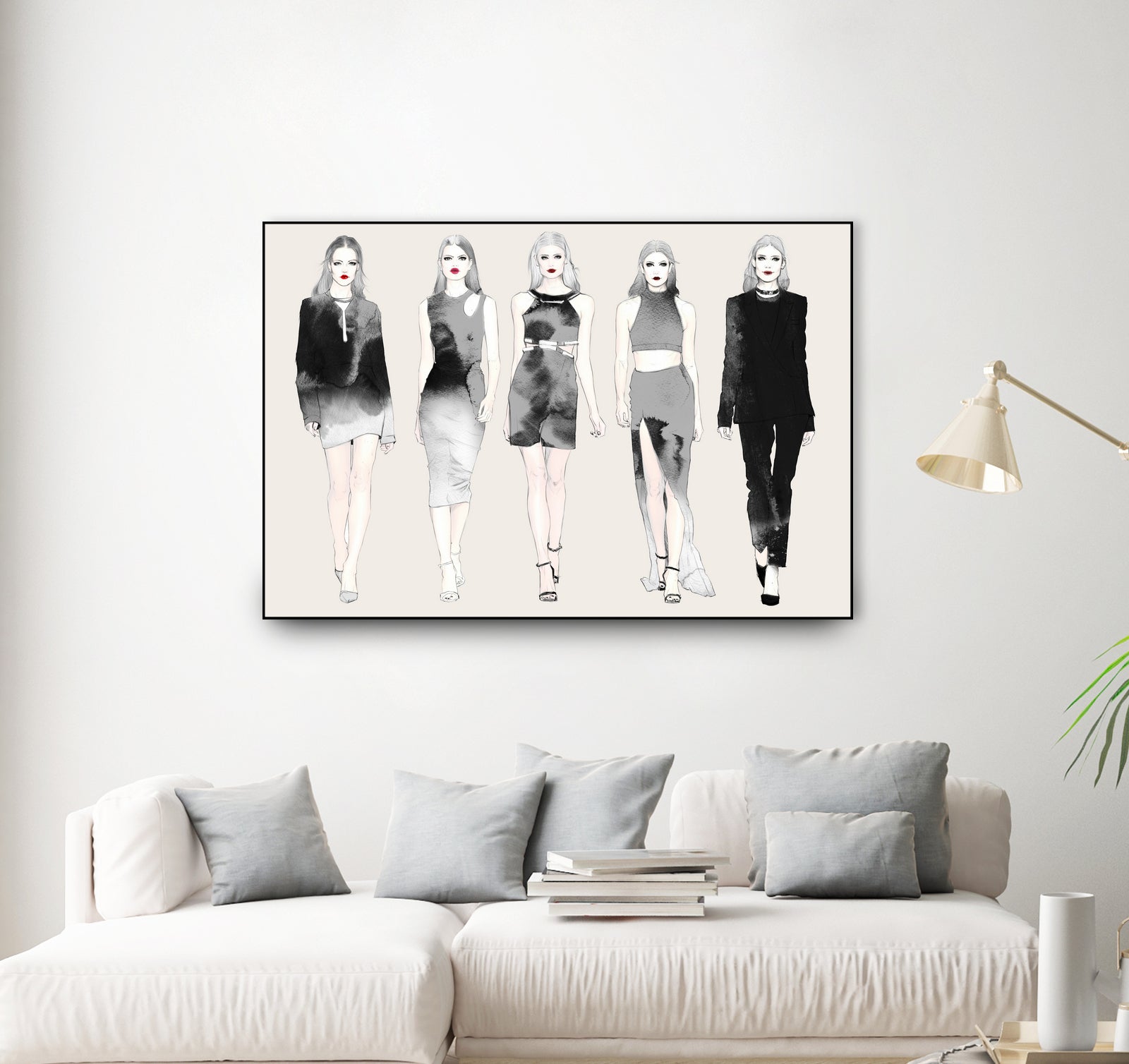 On Wednesdays We Wear Black by Sara Eshak on GIANT ART - black photo illustration