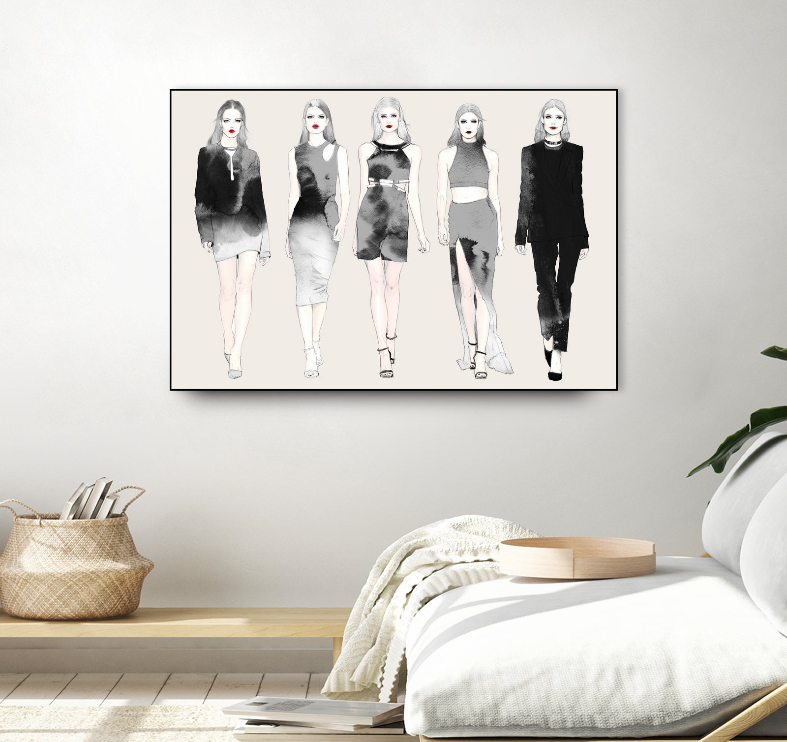 On Wednesdays We Wear Black by Sara Eshak on GIANT ART - black photo illustration