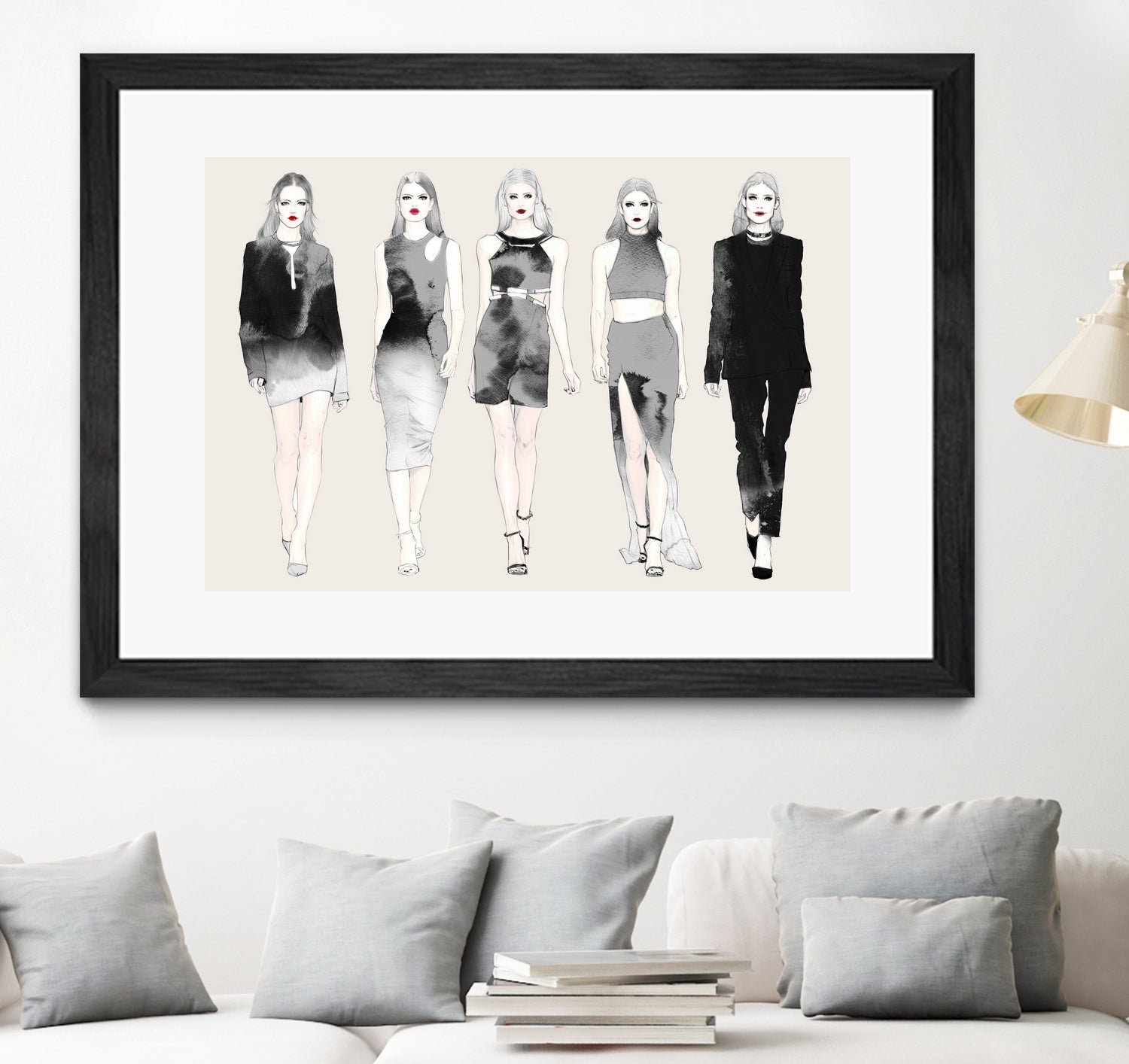 On Wednesdays We Wear Black by Sara Eshak on GIANT ART - black photo illustration