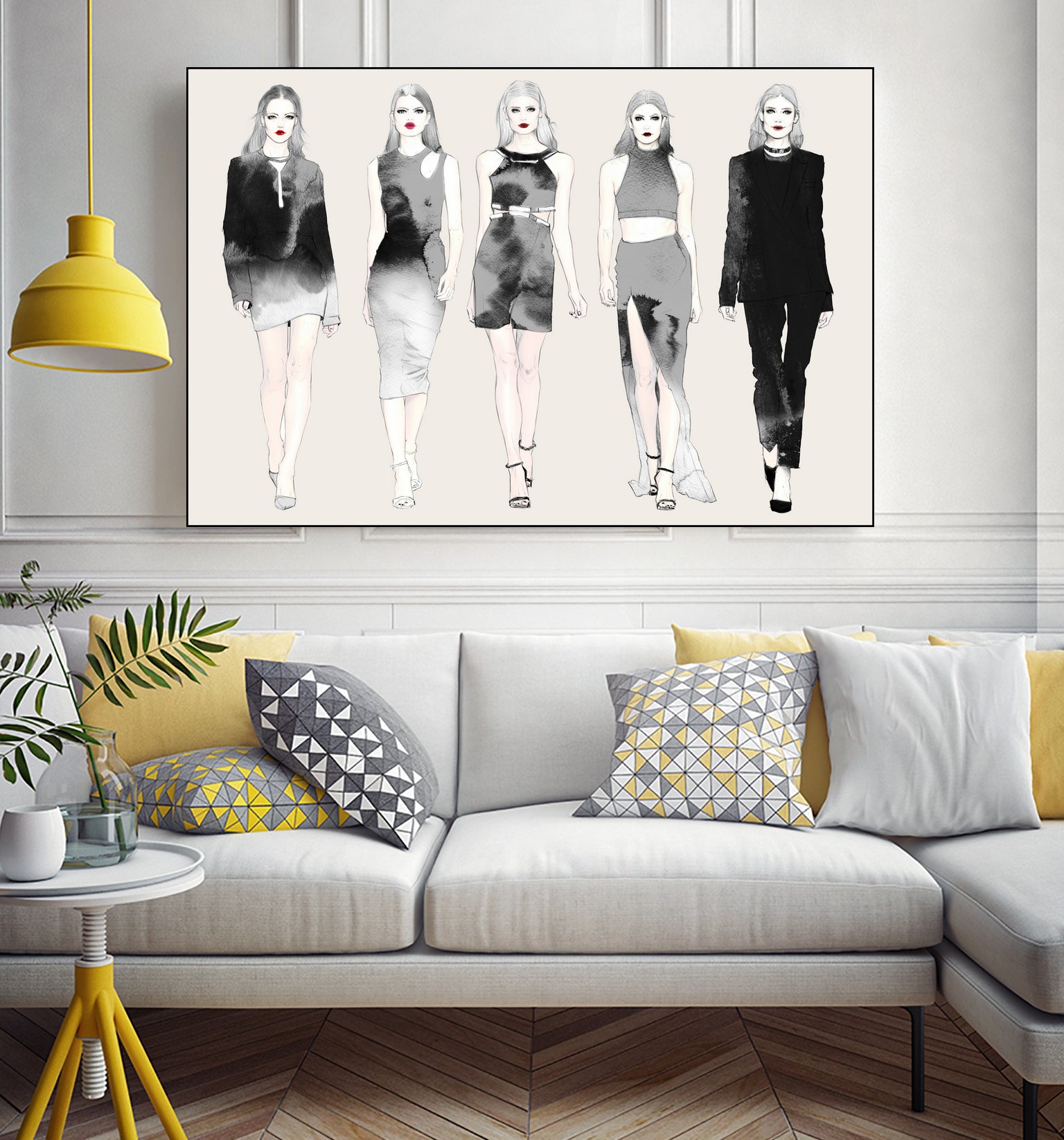 On Wednesdays We Wear Black by Sara Eshak on GIANT ART - black photo illustration