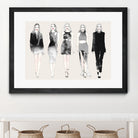 On Wednesdays We Wear Black by Sara Eshak on GIANT ART - black photo illustration